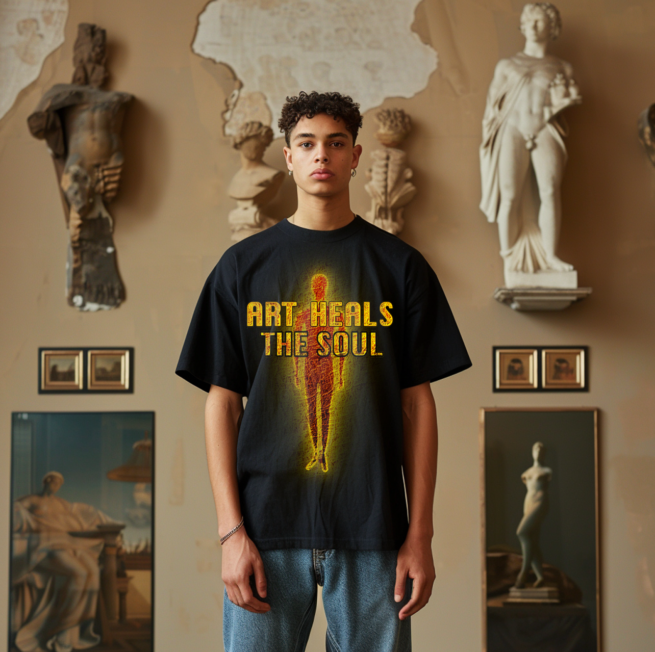 "Art Heals" Tee