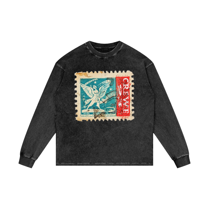 "Stamped" Long Sleeve Tee